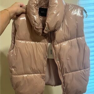 Delux Pink Puffer Vest